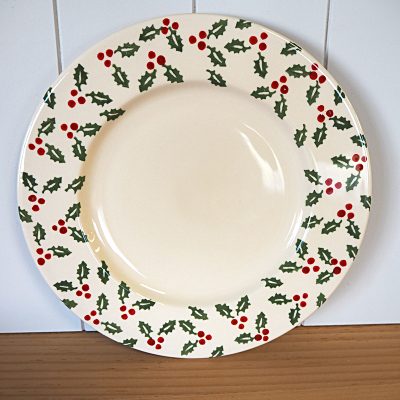 Holly Sprig Dinner Plate