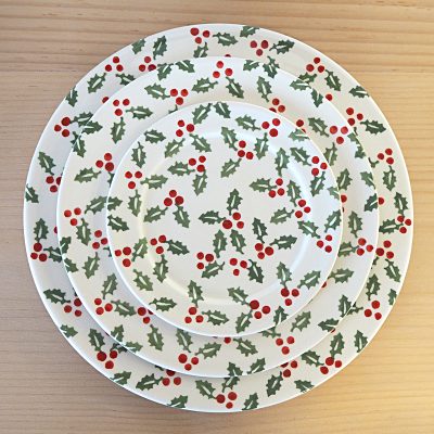 Holly Sprig Lunch Plate - Image 4