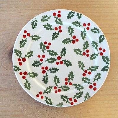Holly Sprig Tea Plate - Image 2