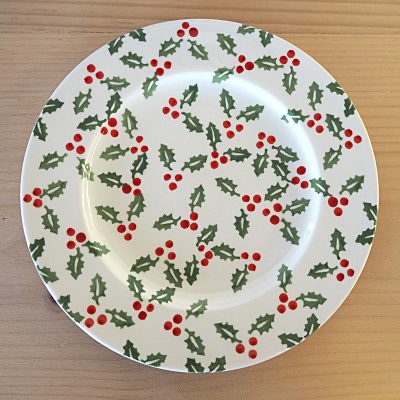Holly Sprig Lunch Plate - Image 2