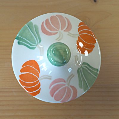 Pumpkin Squash Lidded Pot - Image 2