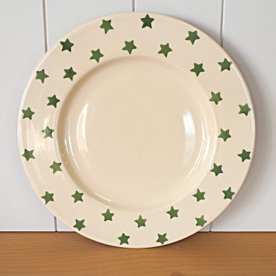 Green Twinkle Dinner Plate