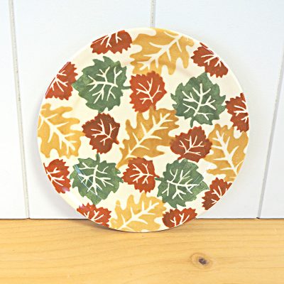 Autumn Leaves Tea Plate