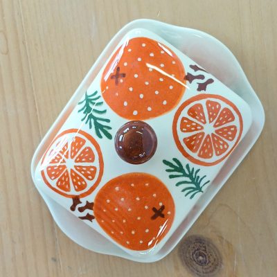 Spiced Oranges Butter Dish - Image 2