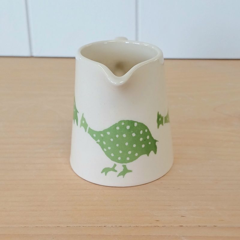 Green Guinea Fowl Mini Farmhouse Jug - Image 2