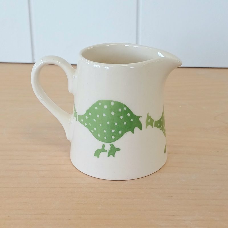 Green Guinea Fowl Mini Farmhouse Jug - Image 3
