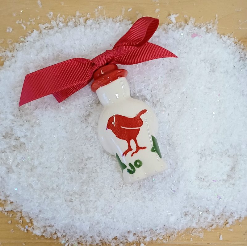 Pre-order Robin Snow Baby Tree Decoration