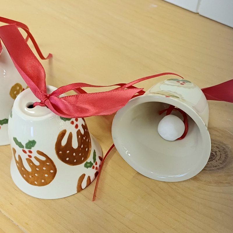 Pre order Candy Trio Christmas Bells Tree Decoration - Image 3